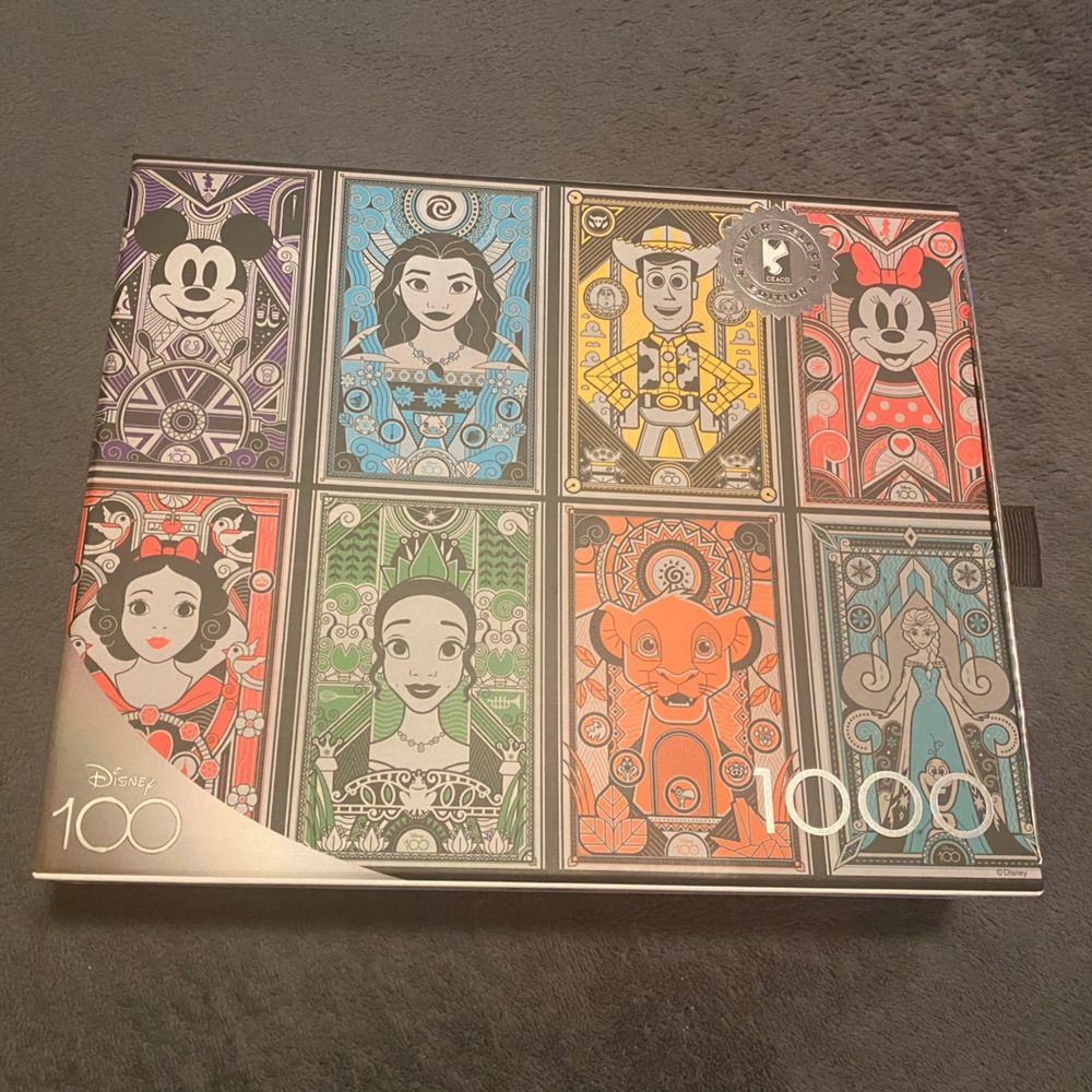 Disney ceaco silver selects collage jigsaw puzzle